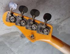 Fender Custom Shop Limited Edition Custom Jazz Bass Heavy Relic / Aged Black_5
