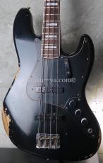 Fender Custom Shop Limited Edition Custom Jazz Bass Heavy Relic / Aged Black_6