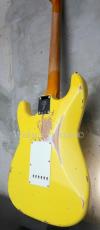 Fender Custom Shop '69 Stratocaster Heavy Relic Reverse Headstock / Aged Canary Yellow_6
