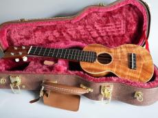 SAKATA GUITAR US-2K Hawaiian Koa Soprano #22_13