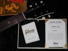 Gibson Custom Shop Murphy Lab 1963 SG Junior Lightning Bar Ultra Light Aged PSL : Polaris White_11