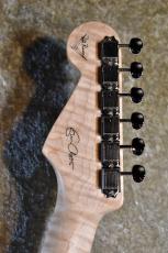 Fender Custom Shop MBS EC Stratocaster 3A FlameNeck Dunkelblau Metallic Todd Krause【旧価格品、ご予約受付中】_7