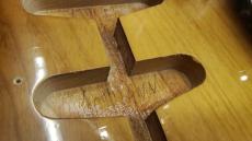 J.W.Black Guitars 60th JWB-S M.Soft Aged 2TS 2017年製【極上フレイムネック、アビーハンドワウンドPU!】_10