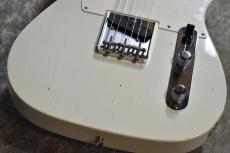 Fender Custom Shop 1959 Telecaster Journeyman Relic Aged Olympic White R141808【特注モデル、漆黒指板、軽量3.18kg】_10