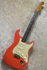 Fender Custom Shop 1963 Stratocaster Relic Aged Fiesta Red R141994【特注モデル、漆黒指板個体】_2