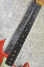 Fender Custom Shop 1963 Stratocaster Relic Aged Fiesta Red R141994【特注モデル、漆黒指板個体】_3