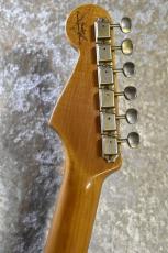 Fender Custom Shop 1963 Stratocaster Relic Aged Fiesta Red R141994【特注モデル、漆黒指板個体】_7