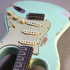 Fender Custom Shop 【Limited Edition】1962 Stratocaster Heavy Relic Aged Surf Green #CZ586052【3.58kg】_3