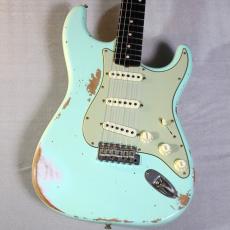 Fender Custom Shop 【Limited Edition】1962 Stratocaster Heavy Relic Aged Surf Green #CZ586052【3.58kg】_4