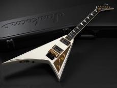 Jackson Custom Shop Randy Rhoads RR1 Snow White w/Black Pin Stripe_2