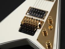 Jackson Custom Shop Randy Rhoads RR1 Snow White w/Black Pin Stripe_5