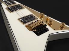 Jackson Custom Shop Randy Rhoads RR1 Snow White w/Black Pin Stripe_6