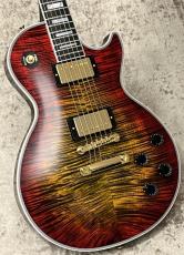 Gibson Custom Shop Les Paul Axcess Custom Figured Top with Ebony Fingerboard Gloss Bengal Burst s/n CS600812【3.61kg】_2