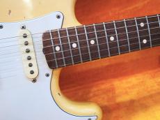 Fender Custom Shop 1960 Stratocaster Heavy Relic Masterbuilt John Cruz Aged Olympic White_4
