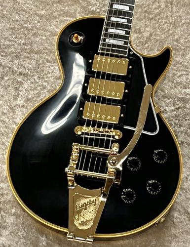 Gibson Custom Shop Historic Collection 1957 Les Paul Custom Reissue 3-Pickup w/Bigsby "Black Beauty" VOS s/n 76310