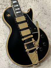 Gibson Custom Shop Historic Collection 1957 Les Paul Custom Reissue 3-Pickup w/Bigsby "Black Beauty" VOS s/n 76310_2