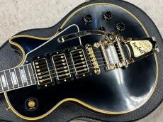 Gibson Custom Shop Historic Collection 1957 Les Paul Custom Reissue 3-Pickup w/Bigsby "Black Beauty" VOS s/n 76310_4