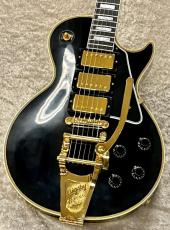 Gibson  Custom Shop Murphy Lab 1957 Les Paul Custom Reissue 3-Pickup w/Bigsby "Light Aged" Ebony s/n 76309【4.58kg】