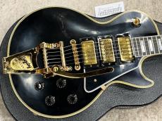 Gibson  Custom Shop Murphy Lab 1957 Les Paul Custom Reissue 3-Pickup w/Bigsby "Light Aged" Ebony s/n 76309【4.58kg】_4