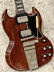 Gibson Custom Shop Murphy Lab 1964 SG Standard with Maestro Vibrola "Heavy Aged" Faded Cherry s/n 600564【3.38kg】_2