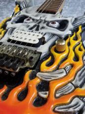 ESP CARVED SKULL (Flaming Skull)  【激レア中古品】_3