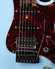 Shue Guitars New Classic S Custom Black Hardware w. Iron Wood Neck / Sonic Blue / 3.29kg_5