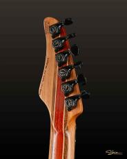 Shue Guitars New Classic S Custom Black Hardware w. Iron Wood Neck / Sonic Blue / 3.29kg_7