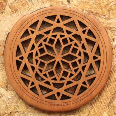 LUTE HOLE #11 Mahogany