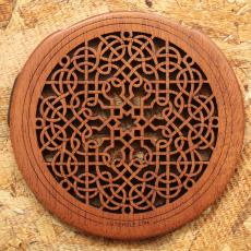 LUTE HOLE #12 Mahogany