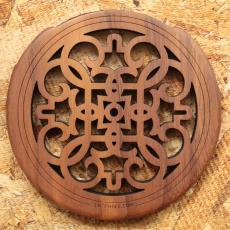LUTE HOLE #13 Walnut