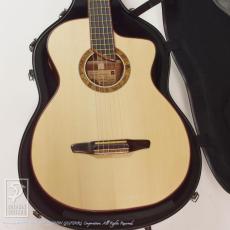 HAYASHI GUITARS Hatsune Crossover Cutaway (Nylon Strings)_11