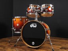 dw Collector's Maple Drum Set 4pc 18"BD / 10" 12"TT / 14"FT 2003年製
