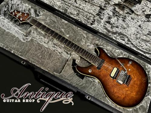NOBUWORKS Custom Guitar Collection "KARIN" Thru-Neck 2010s Sunburst /Burl Karin Top & Alder Back /Figured Hard Maple Neck w/SAW Preamp System "One-Off All Hand Made"