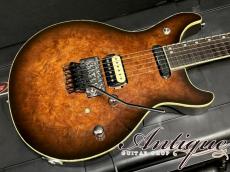 NOBUWORKS Custom Guitar Collection "KARIN" Thru-Neck 2010s Sunburst /Burl Karin Top & Alder Back /Figured Hard Maple Neck w/SAW Preamp System "One-Off All Hand Made"_4