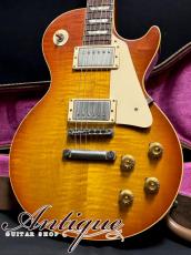 Gibson Custom Shop Historic Collection 1958 Les Paul 2013 Sunrise Tea Burst VOS /Dark RWFB 4.05kg EX+++ "Beautiful Top"_2