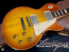 Gibson Custom Shop Historic Collection 1958 Les Paul 2013 Sunrise Tea Burst VOS /Dark RWFB 4.05kg EX+++ "Beautiful Top"_4