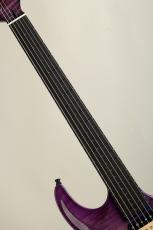Marchione Guitars Set Neck Carve Top 1pcs Figured Maple African Mahogany H/S/H Trans Blue_6