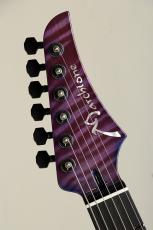 Marchione Guitars Set Neck Carve Top 1pcs Figured Maple African Mahogany H/S/H Trans Blue_8