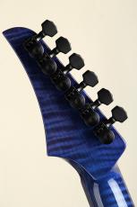 Marchione Guitars Set Neck Carve Top 1pcs Figured Maple African Mahogany H/S/H Trans Blue_9