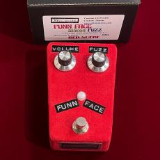 Shin's Music FUNN FACE FUZZ / Red Suede 【在庫入替特価】【シリコントランジスタ仕様ファズ】
