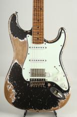 XOTiC XSC-2 Pepper Gray Super Heavy Aged / Master Grade Flame Maple Neck 2024