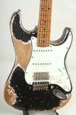 XOTiC XSC-2 Pepper Gray Super Heavy Aged / Master Grade Flame Maple Neck 2024_3