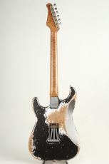 XOTiC XSC-2 Pepper Gray Super Heavy Aged / Master Grade Flame Maple Neck 2024_5
