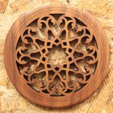 LUTE HOLE #7 Walnut