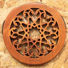 LUTE HOLE #7 Hawaiian Koa