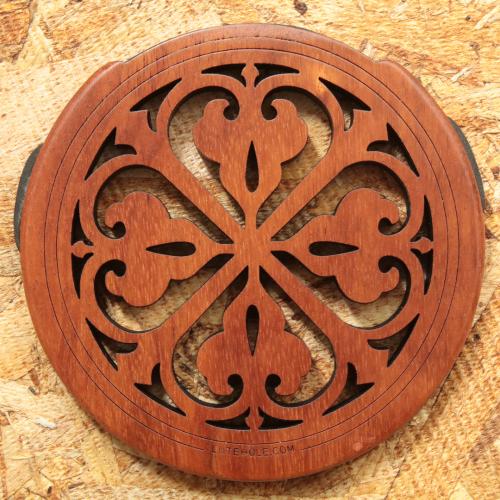 LUTE HOLE #3 Hawaiian Koa