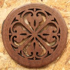 LUTE HOLE #3 Walnut