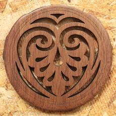 LUTE HOLE #5 Walnut