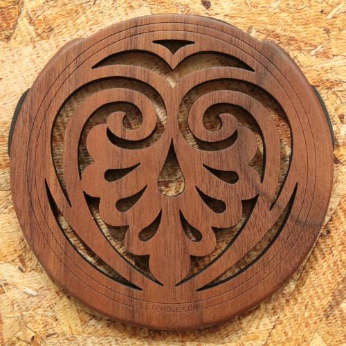 LUTE HOLE #5 Walnut