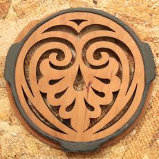 LUTE HOLE #5 Mahogany_2
